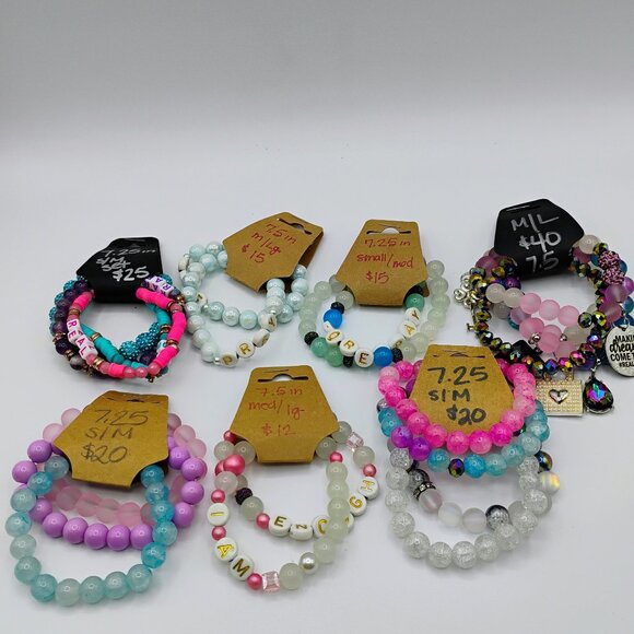 Adult bracelet sets 20 pieces - Picture 1 of 2